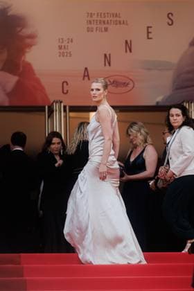 Festival de Cannes - The Phoenician Scheme Red Carpet Toni Garrn bei der Premiere zu The Phoenician Scheme während der 78. Filmfestspiele in Cannes im Palais de Festival am 18.05.2025. Copyright: xEventpressxKochanx