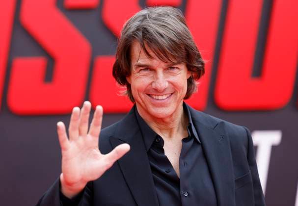 Tom Cruise arrives on the red carpet at the Mission: Impossible The Final Reckoning New York Premiere at Lincoln Center on Sunday, May 18, 2025 in New York City.  NYP20250518243 JOHNxANGELILLO
