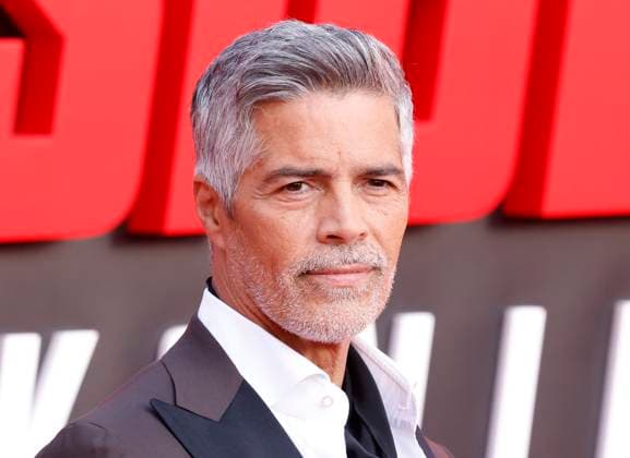 Esai Morales arrives on the red carpet at the Mission: Impossible The Final Reckoning New York Premiere at Lincoln Center on Sunday, May 18, 2025 in New York City.  NYP20250518228 JOHNxANGELILLO