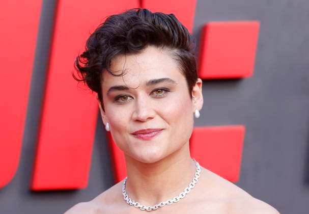 Katy O Brian arrives on the red carpet at the Mission: Impossible The Final Reckoning New York Premiere at Lincoln Center on Sunday, May 18, 2025 in New York City.  NYP20250518229 JOHNxANGELILLO