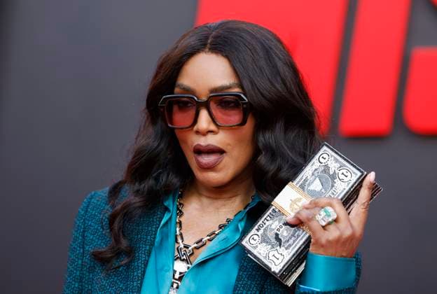 Angela Bassett arrives on the red carpet at the Mission: Impossible The Final Reckoning New York Premiere at Lincoln Center on Sunday, May 18, 2025 in New York City.  NYP202505182301 JOHNxANGELILLO
