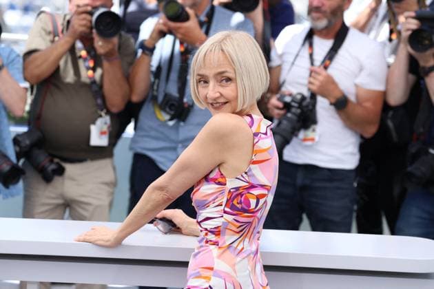 Cannes - Le Roi Soleil Photocall Maria de Medeiros posing during the Le Roi Soleil Photocall at the 78th annual Cannes Film Festival at Palais des Festivals on May 18, 2025 in Cannes, France. Photo by Jerome Domine ABACAPRESS.COM Cannes France  Copyright: xDominexJerome ABACAx