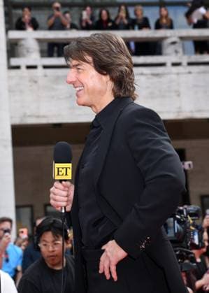 May 18, 2025, New York, Ny, United States: Tom Cruise attends the US Premiere of Mission: Impossible Ã The Final Reckoning at Lincoln Center Fountain Plaza in New York. May 18, 2025. New York United States - ZUMAp281 20250518_zea_p281_001 Copyright: xPhotoxImagexPressx