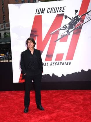 May 18, 2025, New York, Ny, United States: Tom Cruise attends the US Premiere of Mission: Impossible Ã The Final Reckoning at Lincoln Center Fountain Plaza in New York. May 18, 2025. New York United States - ZUMAp281 20250518_zea_p281_002 Copyright: xPhotoxImagexPressx
