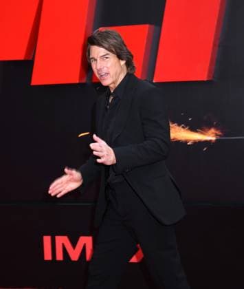 May 18, 2025, New York, Ny, United States: Tom Cruise attends the US Premiere of Mission: Impossible Ã The Final Reckoning at Lincoln Center Fountain Plaza in New York. May 18, 2025. New York United States - ZUMAp281 20250518_zea_p281_032 Copyright: xPhotoxImagexPressx