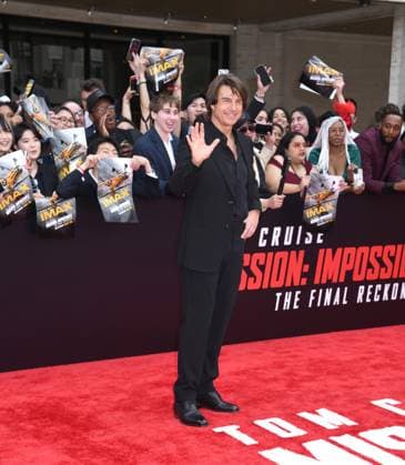 May 18, 2025, New York, Ny, United States: Tom Cruise attends the US Premiere of Mission: Impossible Ã The Final Reckoning at Lincoln Center Fountain Plaza in New York. May 18, 2025. New York United States - ZUMAp281 20250518_zea_p281_047 Copyright: xPhotoxImagexPressx