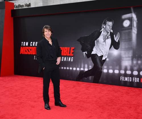 May 18, 2025, New York, Ny, United States: Tom Cruise attends the US Premiere of Mission: Impossible Ã The Final Reckoning at Lincoln Center Fountain Plaza in New York. May 18, 2025. New York United States - ZUMAp281 20250518_zea_p281_058 Copyright: xPhotoxImagexPressx