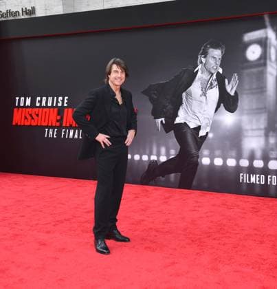 May 18, 2025, New York, Ny, United States: Tom Cruise attends the US Premiere of Mission: Impossible Ã The Final Reckoning at Lincoln Center Fountain Plaza in New York. May 18, 2025. New York United States - ZUMAp281 20250518_zea_p281_059 Copyright: xPhotoxImagexPressx