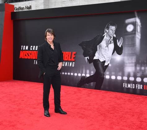 May 18, 2025, New York, Ny, United States: Tom Cruise attends the US Premiere of Mission: Impossible Ã The Final Reckoning at Lincoln Center Fountain Plaza in New York. May 18, 2025. New York United States - ZUMAp281 20250518_zea_p281_061 Copyright: xPhotoxImagexPressx