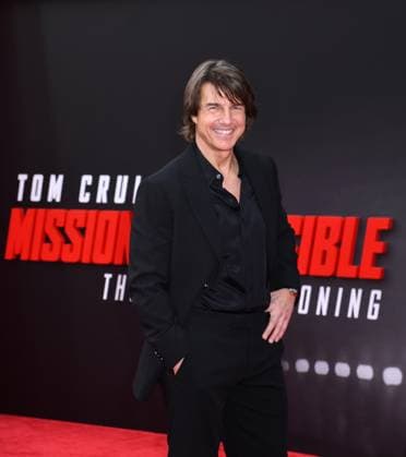 May 18, 2025, New York, Ny, United States: Tom Cruise attends the US Premiere of Mission: Impossible Ã The Final Reckoning at Lincoln Center Fountain Plaza in New York. May 18, 2025. New York United States - ZUMAp281 20250518_zea_p281_062 Copyright: xPhotoxImagexPressx