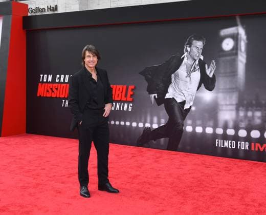 May 18, 2025, New York, Ny, United States: Tom Cruise attends the US Premiere of Mission: Impossible Ã The Final Reckoning at Lincoln Center Fountain Plaza in New York. May 18, 2025. New York United States - ZUMAp281 20250518_zea_p281_063 Copyright: xPhotoxImagexPressx