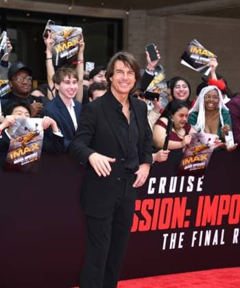 May 18, 2025, New York, Ny, United States: Tom Cruise attends the US Premiere of Mission: Impossible Ã The Final Reckoning at Lincoln Center Fountain Plaza in New York. May 18, 2025. New York United States - ZUMAp281 20250518_zea_p281_064 Copyright: xPhotoxImagexPressx