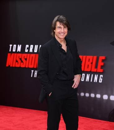 May 18, 2025, New York, Ny, United States: Tom Cruise attends the US Premiere of Mission: Impossible Ã The Final Reckoning at Lincoln Center Fountain Plaza in New York. May 18, 2025. New York United States - ZUMAp281 20250518_zea_p281_066 Copyright: xPhotoxImagexPressx