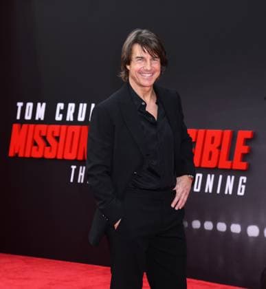 May 18, 2025, New York, Ny, United States: Tom Cruise attends the US Premiere of Mission: Impossible Ã The Final Reckoning at Lincoln Center Fountain Plaza in New York. May 18, 2025. New York United States - ZUMAp281 20250518_zea_p281_067 Copyright: xPhotoxImagexPressx