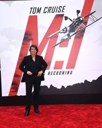 May 18, 2025, New York, Ny, United States: Tom Cruise attends the US Premiere of Mission: Impossible Ã The Final Reckoning at Lincoln Center Fountain Plaza in New York. May 18, 2025. New York United States - ZUMAp281 20250518_zea_p281_070 Copyright: xPhotoxImagexPressx