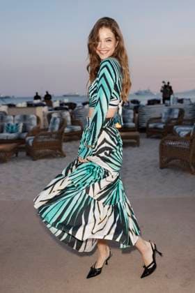 Cannes - Roberto Cavalli - Ray of Sea Barbara Palvin attends Roberto Cavalli Event ahead the 78th annual Cannes Film Festival on May 18, 2025 in Cannes, France. Photo by Marco Piovanotto ABACAPRESS.COM Cannes France  Copyright: xPiovanottoxMarco ABACAx
