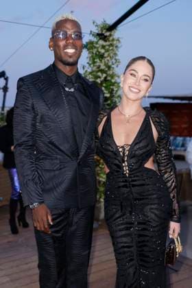Cannes - Roberto Cavalli - Ray of Sea Paul Pogba, Maria Zulay Pogba Salaues attend Roberto Cavalli Event ahead the 78th annual Cannes Film Festival on May 18, 2025 in Cannes, France. Photo by Marco Piovanotto ABACAPRESS.COM Cannes France  Copyright: xPiovanottoxMarco ABACAx