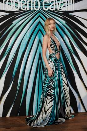 Cannes - Roberto Cavalli - Ray of Sea Stella Maxwell attends Roberto Cavalli Event ahead the 78th annual Cannes Film Festival on May 18, 2025 in Cannes, France. Photo by Marco Piovanotto ABACAPRESS.COM Cannes France  Copyright: xPiovanottoxMarco ABACAx