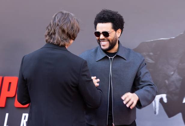 Outside arrivals for the New York premiere of Mission: Impossible The Final Reckoning Featuring: Tom Cruise, The Weeknd Where: New York, New York, United States When: 19 May 2025 Credit: Janet Mayer INSTARimages.com EDITORIAL USE ONLY. NOT FOR USE BY NEWSPAPERS BASED IN THE UK. Copyright: xx instar54769377