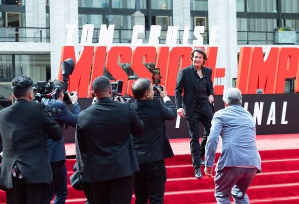 Outside arrivals for the New York premiere of Mission: Impossible The Final Reckoning Featuring: Tom Cruise Where: New York, New York, United States When: 19 May 2025 Credit: Janet Mayer INSTARimages.com EDITORIAL USE ONLY. NOT FOR USE BY NEWSPAPERS BASED IN THE UK. Copyright: xx instar54769399