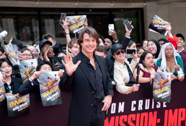 Outside arrivals for the New York premiere of Mission: Impossible The Final Reckoning Featuring: Tom Cruise Where: New York, New Mexico, United States When: 19 May 2025 Credit: Janet Mayer INSTARimages.com EDITORIAL USE ONLY. NOT FOR USE BY NEWSPAPERS BASED IN THE UK. Copyright: xx instar54769405