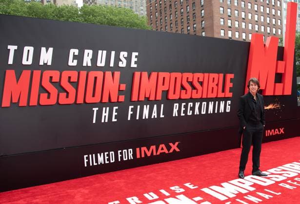 Outside arrivals for the New York premiere of Mission: Impossible The Final Reckoning Featuring: Tom Cruise Where: New York, New Mexico, United States When: 19 May 2025 Credit: Janet Mayer INSTARimages.com EDITORIAL USE ONLY. NOT FOR USE BY NEWSPAPERS BASED IN THE UK. Copyright: xx instar54769408