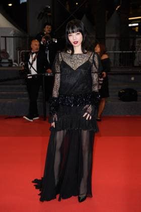 Internationale Filmfestspiele von Cannes 2025, Die schönsten Looks Cannes Exit 8 Red Carpet NG Nana Komatsu attending the ‘Exit 8’ Screening and Red Carpet at Palais Des Festivals in Cannes, France on May 18 2025 as part of the 78th Cannes Film Festival. Photo by Nicolas Genin ABACAPRESS.COM Cannes France  Copyright: xGeninxNicolas ABACAx