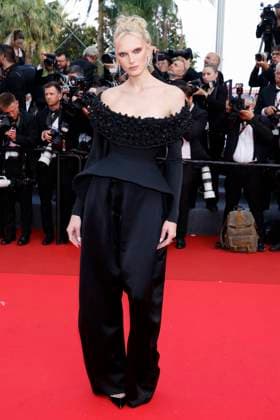 Internationale Filmfestspiele von Cannes 2025, Die schönsten Looks May 18, 2025, Cannes, France: Alex Consani attends the premiere of The Phoenician Scheme during the 78th Cannes Film Festival at Palais des Festivals in Cannes, France, on 18 May 2025. Photo: Cannes France - ZUMAm179 20250518_zep_m179_009 Copyright: xAlecxMichaelx