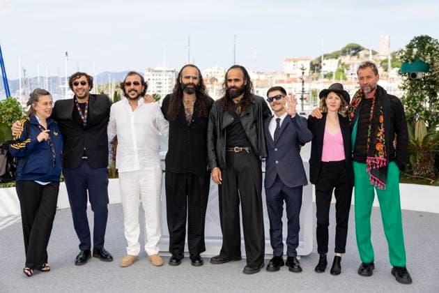 Once upon a time in Gaza photocall at the 78th Cannes International Film Festival Muriel Merlin, Rani Massalha, Majid Eid, Tarzan Nasser, Arab Nasser, Nader Abd Alhay, Marie Legrand, Rashid Abdelhamid Photocall of the film Once Upon A Time In Gaza at the 78th Cannes International Film Festival on May 19, 2025 Jacovides Moreau Bestimage Once Upon A Time In Gaza photocall at the 78th annual Cannes Film Festival at Palais des Festivals on May 19, 2025 in Cannes, France Cannes France  Copyright: xJACOVIDES-MOREAUx xBESTIMAGExJACOVIDES-MOREAUx xBESTIMAGEx