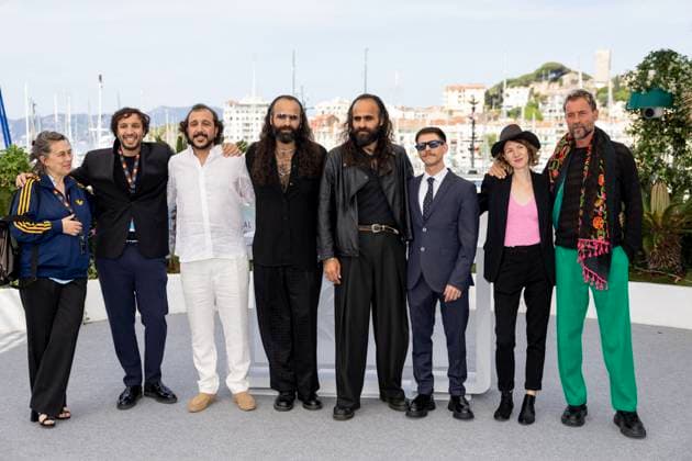 Once upon a time in Gaza photocall at the 78th Cannes International Film Festival Muriel Merlin, Rani Massalha, Majid Eid, Tarzan Nasser, Arab Nasser, Nader Abd Alhay, Marie Legrand, Rashid Abdelhamid Photocall of the film Once Upon A Time In Gaza at the 78th Cannes International Film Festival on May 19, 2025 Jacovides Moreau Bestimage Once Upon A Time In Gaza photocall at the 78th annual Cannes Film Festival at Palais des Festivals on May 19, 2025 in Cannes, France Cannes France  Copyright: xJACOVIDES-MOREAUx xBESTIMAGExJACOVIDES-MOREAUx xBESTIMAGEx