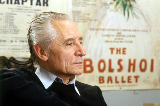 Archivbilder der Woche KW21 GRIGOROVICH CHOREOGRAPHER 143368 23.12.1994 Yuri Grigorovich, the Bolshoi chief choreographer in 1964 through 1995. Sergey Guneev Sputnik Moscow Russia  Copyright: xSergeyxGuneevx