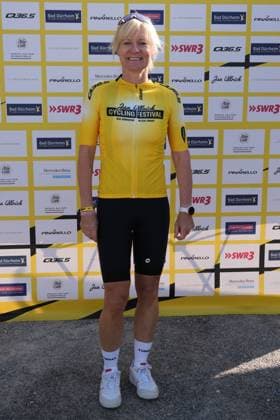 Vera Hohlfeld (Ex Radprofi) - Jan Ullrich Cycling FestivalDeutschland, Bad Duerrheim, Gelaende Busbahnhof, 18.05.2025