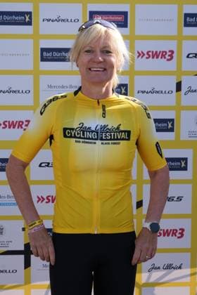Vera Hohlfeld (Ex Radprofi) - Jan Ullrich Cycling FestivalDeutschland, Bad Duerrheim, Gelaende Busbahnhof, 18.05.2025