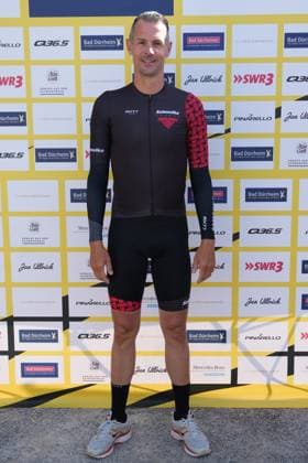 Andreas Kloeden (Ex Radprofi) - Jan Ullrich Cycling FestivalDeutschland, Bad Duerrheim, Gelaende Busbahnhof, 18.05.2025