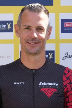 Andreas Kloeden (Ex Radprofi) - Jan Ullrich Cycling FestivalDeutschland, Bad Duerrheim, Gelaende Busbahnhof, 18.05.2025