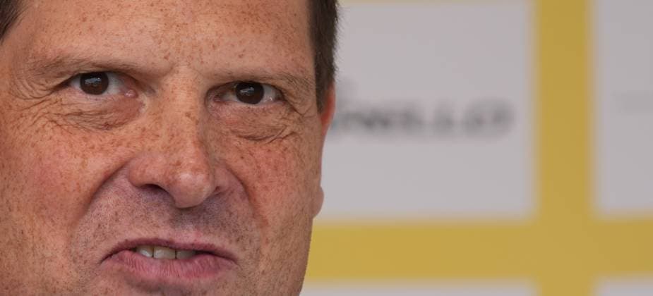 Trotz Verletzung nahm Jan Ullrich teil - Jan Ullrich Cycling FestivalDeutschland, Bad Duerrheim, Gelaende Busbahnhof, 18.05.2025