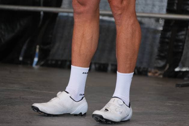 Lance Armstrong (Ex Radprofi) - Jan Ullrich Cycling FestivalDeutschland, Bad Duerrheim, Gelaende Busbahnhof, 18.05.2025
