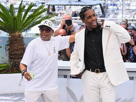 Cannes, 78th Cannes Film Festival 2025 - day 7 - photocall of the film Highest 2 Lowest Cannes, 78th Cannes Film Festival 2025 - day 7 - photocall of the film Highest 2 Lowest - In the photo: A ROCKY AND SPIKE LEE Cannes Italy  Copyright: xIPA ABACAx