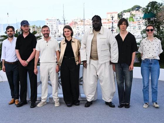 Cannes, 78th Cannes Film Festival 2025 - day 7 - photocall of the film Meteors Cannes, 78th Cannes Film Festival 2025 - day 7 - photocall of the film Meteors . In the picture Alexis Dulguerian, Idir Azougli, Hubert Charuel, Claude Le Pape, Salif Cissé, Paul Kircher and Stéphanie Bermann Cannes France  Copyright: xIPA ABACAx