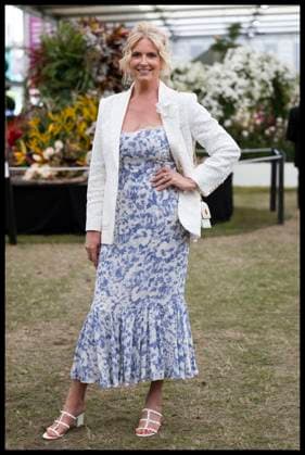 . 19 05 2025. London, United Kingdom. Penny Lancaster at the Chelsea Flower Show in London. xStephenxLockx xi-Imagesx IIM-25955-0091