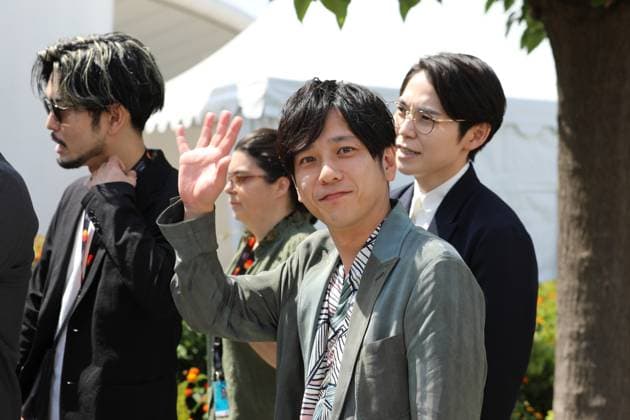 May 19, 2025, Cannes, Cote D azur, France: KAZUNARI NINOMIYA poses during the photocall for Exit 8 at the 78th Annual Cannes Film Festival at Palais des Festivals in Cannes, France Cannes France - ZUMAc179 20250519_zep_c179_281 Copyright: xMickaelxChavetx