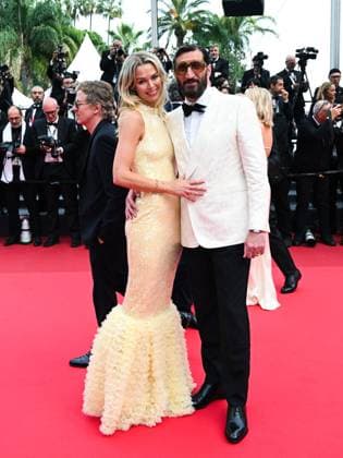 Cannes, 78th Cannes Film Festival 2025 - evening 7 - Red Carpet of the film Highest 2 Lowest Cannes, 78th Cannes Film Festival 2025 - evening 7 - Red Carpet of the film Highest 2 Lowest . In the photo Clara Hallencreutz, Fares Fares Cannes France  Copyright: xIPA ABACAx