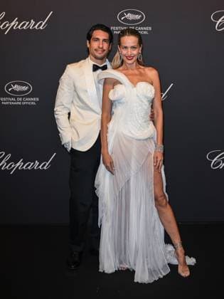 Cannes, Italy: Cannes, 78th Cannes Film Festival 2025 - evening 7 - Chopard Universe Dinner 2025 - In the photo: Benjamin Larretche , Petra Nemcova Cannes Italy  - ZUMAp169 20250519_zea_p169_1857 Copyright: xSimonexComix