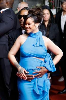 ASAP Rocky und Rihanna nach der Premiere des Kinofilms Highest 2 Lowest auf dem Festival de Cannes 2025 78. Internationale Filmfestspiele von Cannes im Palais des Festivals. Cannes, 19.05.2025