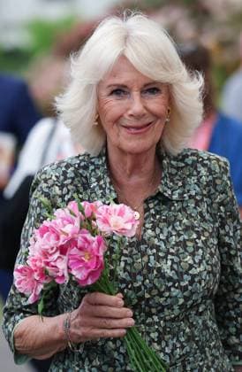 King Charles and Queen Camilla visit the Chelsea Flower Show King Charles and Queen Camilla visit the Chelsea Flower Show at the Royal Hospital Chelsea, London, UK, on the 19th May 2025. Picture by Toby Melville WPA-Pool London Royal Hospital Chelsea London United Kingdom  WHA-0788