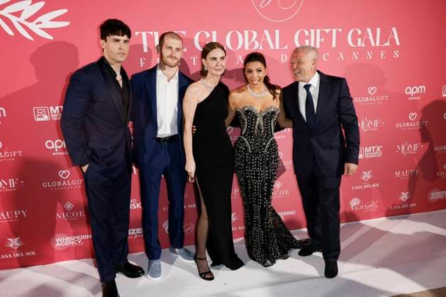 Cannes - Global Gift Gala Arrivals Baptiste Giabiconi, Eva Longoria attend the Global Gift Gala ahead the 78th annual Cannes Film Festival on May 19, 2025 in Cannes, France. Photo by Marco Piovanotto ABACAPRESS.COM Cannes France  Copyright: xPiovanottoxMarco ABACAx