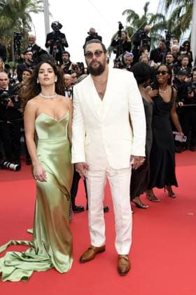 Adria Arjona und Jason Momoa bei der Highest 2 Lowest Premiere in Cannes am 19.05.2025