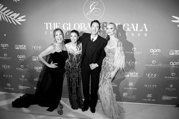 Photocall of the Globa Gift Gala during the 78th Cannes International Film Festival Maria Bravo, Eva Longoria, Adrien Brody and his partner Georgina Chapman at the photocall of the Globa Gift Gala during the 78th Cannes International Film Festival May 19th, 2025 Lionel Urman Bestimage Celebrities at the photocall of the Global Gift Gala during the 78th Internationall Cannes Film Festival May 19th, 2025 Cannes France  Copyright: xLIONELxURMANxx xBESTIMAGExLIONELxURMANxx xBESTIMAGEx