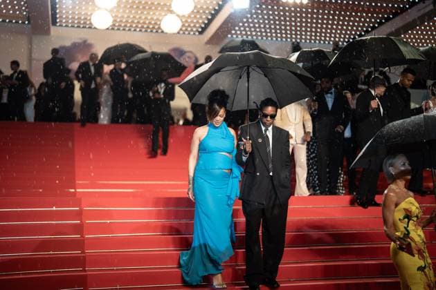 Highest 2 Lowest Red Carpet - The 78th Annual Cannes Film Festival Rihanna and A$AP Rocky depart the Highest 2 Lowest red carpet at the 78th annual Cannes Film Festival at Palais des Festivals in Cannes, France, on May 19, 2025. Cannes France  Copyright: xLucaxCarlinox originalFilename: carlino-notitle250519_npjKp.jpg