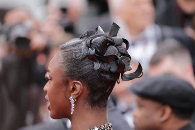 Aufnahme vom 19. Mai 2025 Leomie Anderson auf dem Red Carpet bei den 78. Filmfestspielen in Cannes, Frankreich für den Film HIGHEST 2 LOWEST .